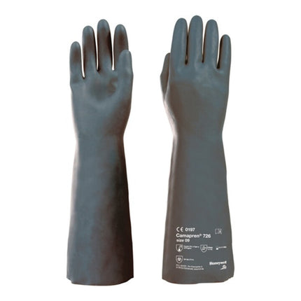 HONEYWELL chemical gloves Camapren 726 size 9 black ( 8000057448 )