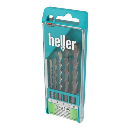 HELLER Jeu de forets à béton/pierre ISO5468 5 pièces ( 4000864350 )