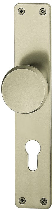 HOPPE Knob long plate 54/202 Aluminium F2 72 mm ( 3000252039 )