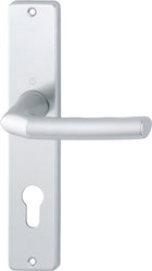 HOPPE set di piastre lunghe Birmingham 1117/202SP Alluminio F1 ( 3000252986 )