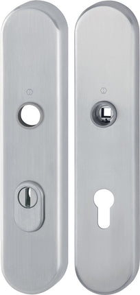 HOPPE Paire de plaques longues E3332ZA/3310 mat F69 ( 3000209805 )