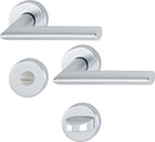 HOPPE Escutcheon set Stockholm 1140/42KV/42KVS Aluminium F1 ( 3000252245 )