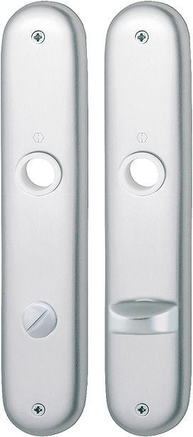 HOPPE long plate pair 273P F1 / natural coloured F1 ( 3000252678 )