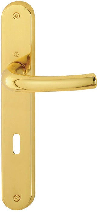 HOPPE set di rosette lunghe Tôkyô M1710RH/265 ottone F71 ( 3000252619 )