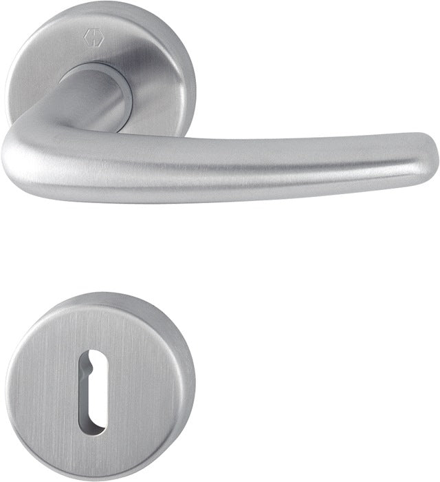 Juego de rosas HOPPE Denver E1310Z/42KV/42KVS acero inoxidable F69 ( 3000252632 )