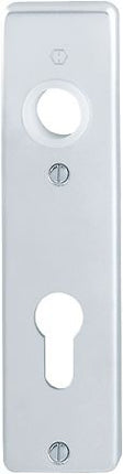 Para krótkich płyt tylnych HOPPE 202KP aluminium F1 ( 3000252138 )