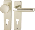HOPPE short escutcheon set London 54/227K/202KP/AP/113 Aluminium F2 ( 3000252237 )
