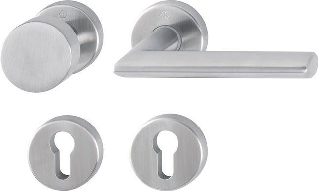 HOPPE Set di rosette Stockholm E58/42KV/42KVS/1140Z Acciaio inox F69 ( 3000252354 )