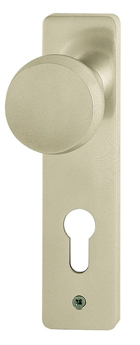 HOPPE Pokrętło z krótką płytką 58/202K Aluminium F1 ( 3000252051 )