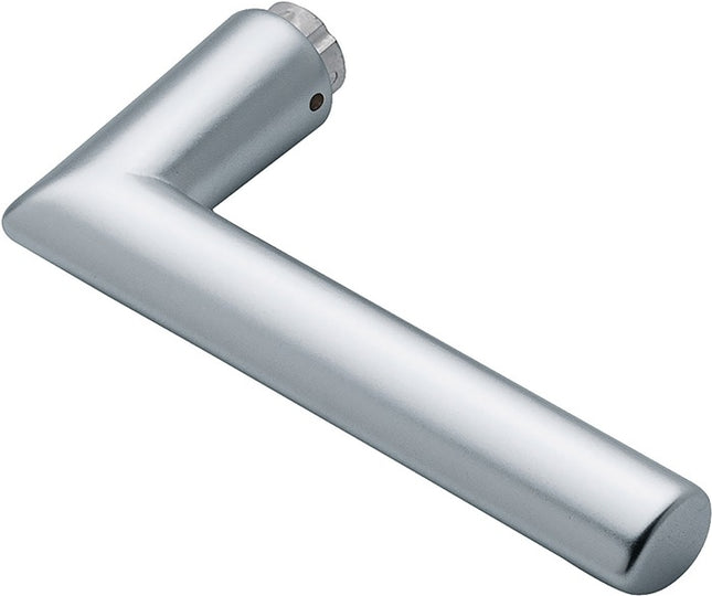 HOPPE klamka z otworem Stockholm 1140 aluminium F1 / kolor naturalny ( 8000350624 )