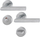 HOPPE Escutcheon set Amsterdam E1400/42H/42HKVS Stainless steel F69 ( 3000203116 )