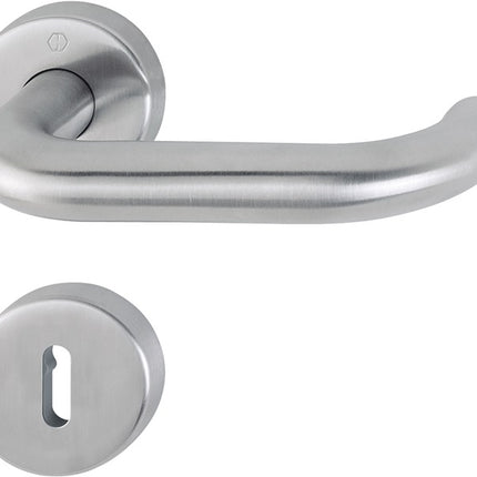 Juego de rosas HOPPE Paris E138/42H/42HKVS acero inoxidable F69 ( 3000203100 )