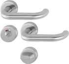 Juego de rosas HOPPE Paris E138/42H/42HKVS acero inoxidable F69 ( 3000203102 )