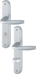 HOPPE set di piastre lunghe New York 1810/273P Alluminio F1 ( 3000203552 )