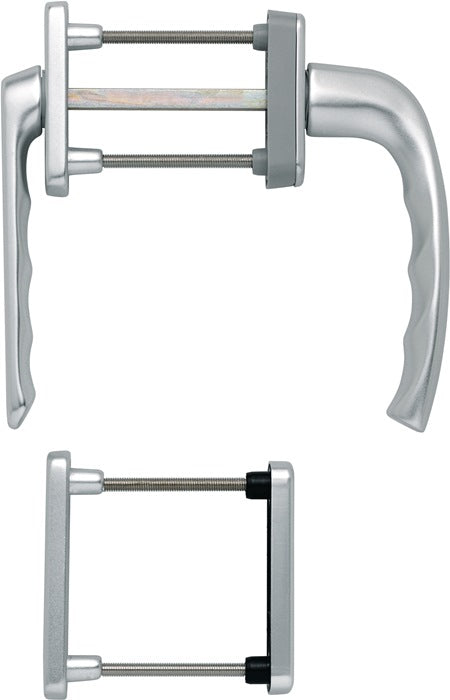 HOPPE balcony fitting New York 099KH/961N/U10/... Aluminium F1 ( 3000203702 )