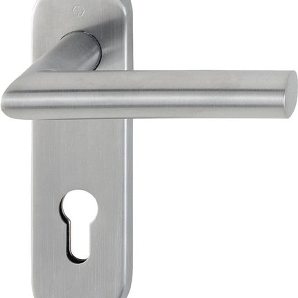 HOPPE Garniture d'entrée courte Amsterdam E1400/353KH acier inoxydable F69 ( 3000203119 )