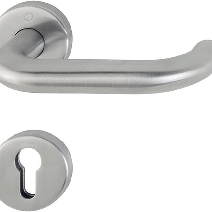 Set di protezione antincendio HOPPE Paris FS-E58/42H/42HS/138 acciaio inox F69 D/K ( 3000203109 )