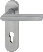 HOPPE Garniture coupe-feu Amsterdam FS-E1400/353KH acier inoxydable F69 D/D ( 3000203124 )
