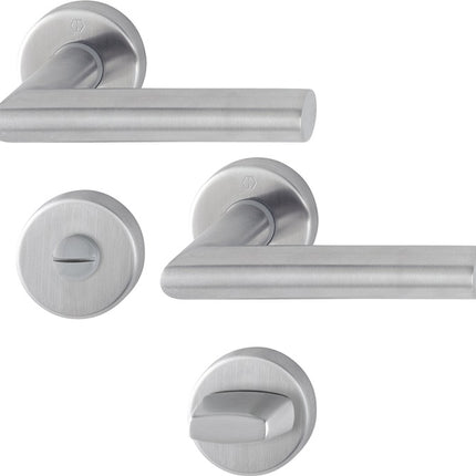 HOPPE Rosettengarnitur Amsterdam E1400Z/42KV/42KVS Edelstahl F69 ( 3000203002 )