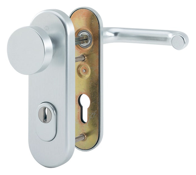 Set di protezione antincendio HOPPE Paris FS-58/3332KZA/353K-1/138F Alluminio F1 D/K ( 3000251139 )