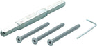 HOPPE Befestigungsset D D Schnellstift 2210 3310 Tuerdicke 82 87mm Schrauben L M6x95 8000346986  1 - toolbrothers