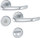 HOPPE Escutcheon set San Francisco 1301/42KV/42KVS Aluminium F1 ( 3000202002 )