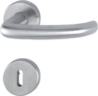 HOPPE Juego de escudos San Francisco E1301Z/42KV/42KVS Acero inoxidable F69 ( 3000202017 )