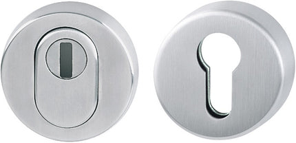 HOPPE Security escutcheon pair E42ZNSB-ZA/42HS Stainless steel F69 ( 3000220127 )