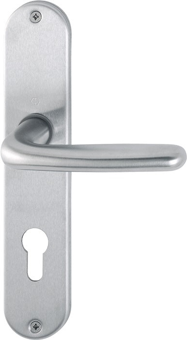 HOPPE set di rosette lunghe Cardiff E1850Z/302 in acciaio inox F69 ( 3000252429 )