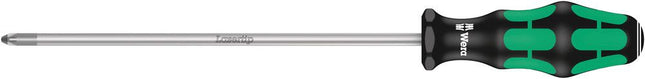 Destornillador WERA 355 PZ tamaño PZD 2 longitud de la hoja 200 mm ( 4300001660 )