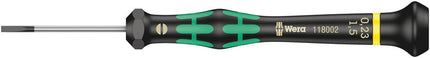 WERA Destornillador electrónico de precisión para mecánica 2035 1,5 mm de longitud de hoja 40 mm ( 4300001756 )