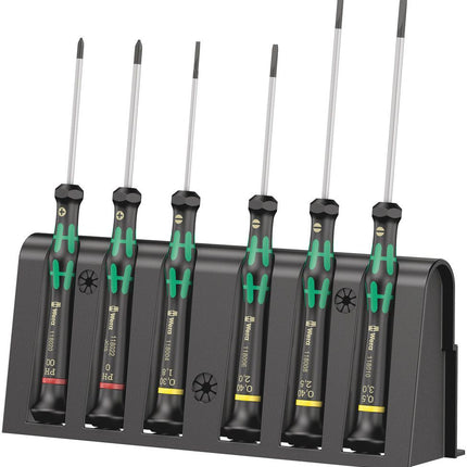 WERA Feinmechanikerschraubendrehersatz 2035/6 A 6 teilig ( 4000829755 )
