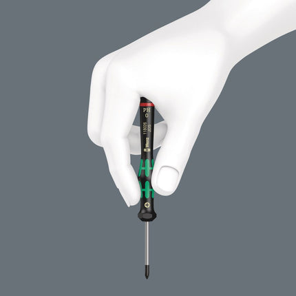WERA Elektronik-Feinmechanik-Schraubendreher 2054 6-KT. 2 mm Klingenlänge 60 mm ( 4300001795 )