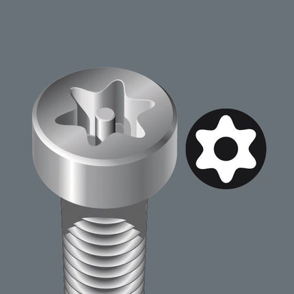 Destornillador WERA 367 TORX BO tamaño T 8 BO longitud de la hoja 60 mm ( 4000827878 )