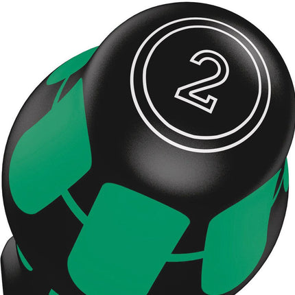 WERA Schraubendreher 355 PZ Größe PZD 2 Klingenlänge 300 mm ( 4300001663 )
