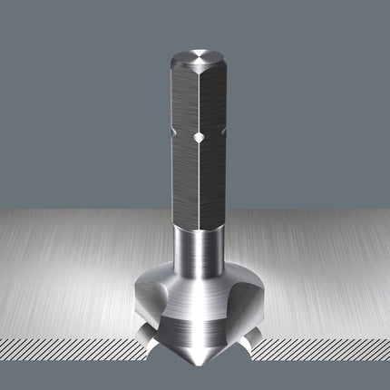 Set di punte svasate WERA 846 / 8 da 8 pezzi misura 6,3-20,5 mm ( 4000829680 )