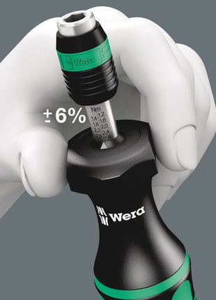 Set di cacciaviti dinamici WERA 7440/41/42 27 pezzi 0,3-6 Nm ( 4000828021 )