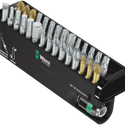 WERA Assortiment d'embouts Bit-Check 30 Universal 1 30 pièces ( 4000829640 )