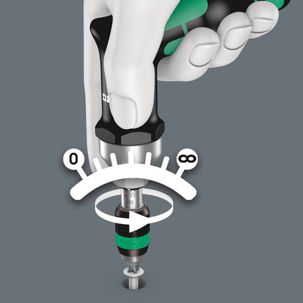 Destornillador dinamométrico WERA 7443 4 - 8,8 Nm ( 4000828019 )