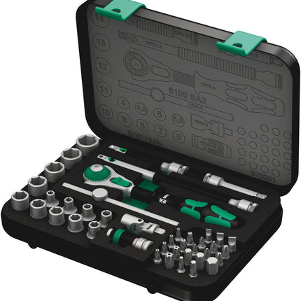 WERA Jeu de clés à douille Zyklop Speed 42 pièces 1/4 po. ( 4000820556 )