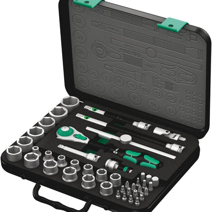 Set di chiavi a bussola WERA 8100 SB2 Zyklop 43 pezzi 3/8 ″ ( 4000820227 )