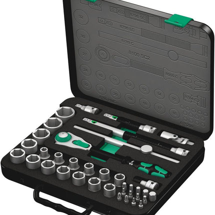WERA Jeu de clés à douille Zyklop Speed 37 pièces 1/2 po. ( 4000820578 )