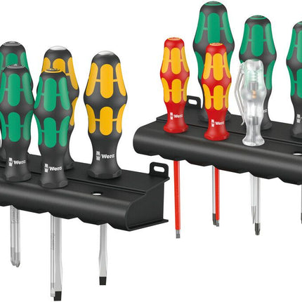 WERA Schraubendrehersatz Kraftform XXL 2 12-teilig Schlitz / PH / PZD / TX ( 4000827720 )