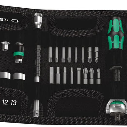 WERA KK Zyklop Speed Juego de llaves de vaso y puntas de 26 piezas ( 4000820579 )