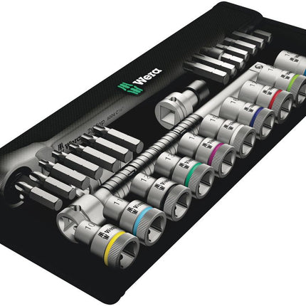 WERA Zyklop Metal 28-piece socket spanner set 1/2 ″ ( 4000821764 )