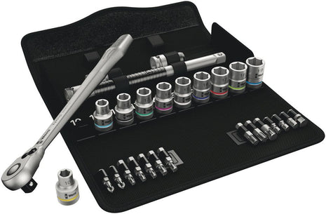 WERA Zyklop Metal 28-piece socket spanner set 1/2 ″ ( 4000821764 )