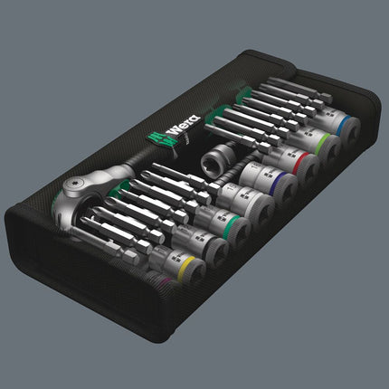 WERA Jeu de clés à douilles Zyklop Speed 8100 SB 6 29 pièces 3/8 ″ ( 4000821759 )