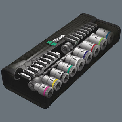 WERA Jeu de clés à douille Zyklop Metal 8100 SB 8 29 pièces 3/8 po. ( 4000821752 )