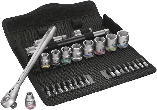 WERA Zyklop Metal 8100 SB 8 29-piece socket spanner set 3/8 ″ ( 4000821752 )