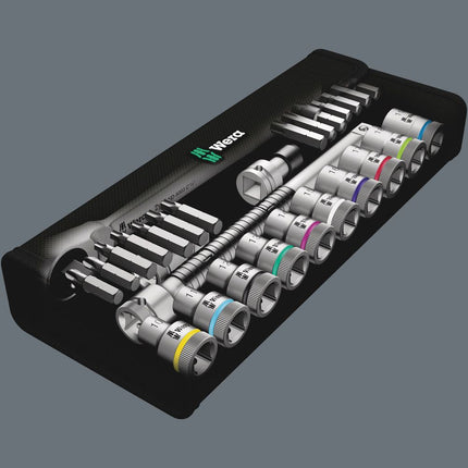 WERA Zyklop Metal Set di 28 pezzi di chiavi a bussola 1/2 ″ ( 4000821658 )